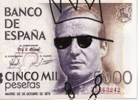 El emérito se ríe, una vez mas, de los españoles