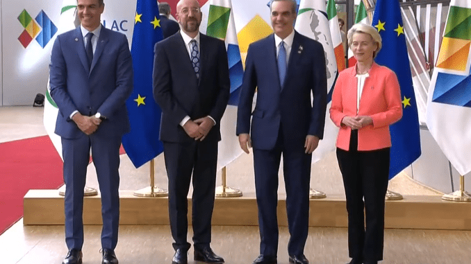 Republica Dominicana firma la Declaración CELAC – UE condenando la invasión de Ucrania y el embargo de EEUU a Cuba